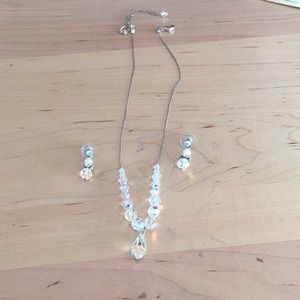 Iridescent costume jewelry ideal for prom/wedding